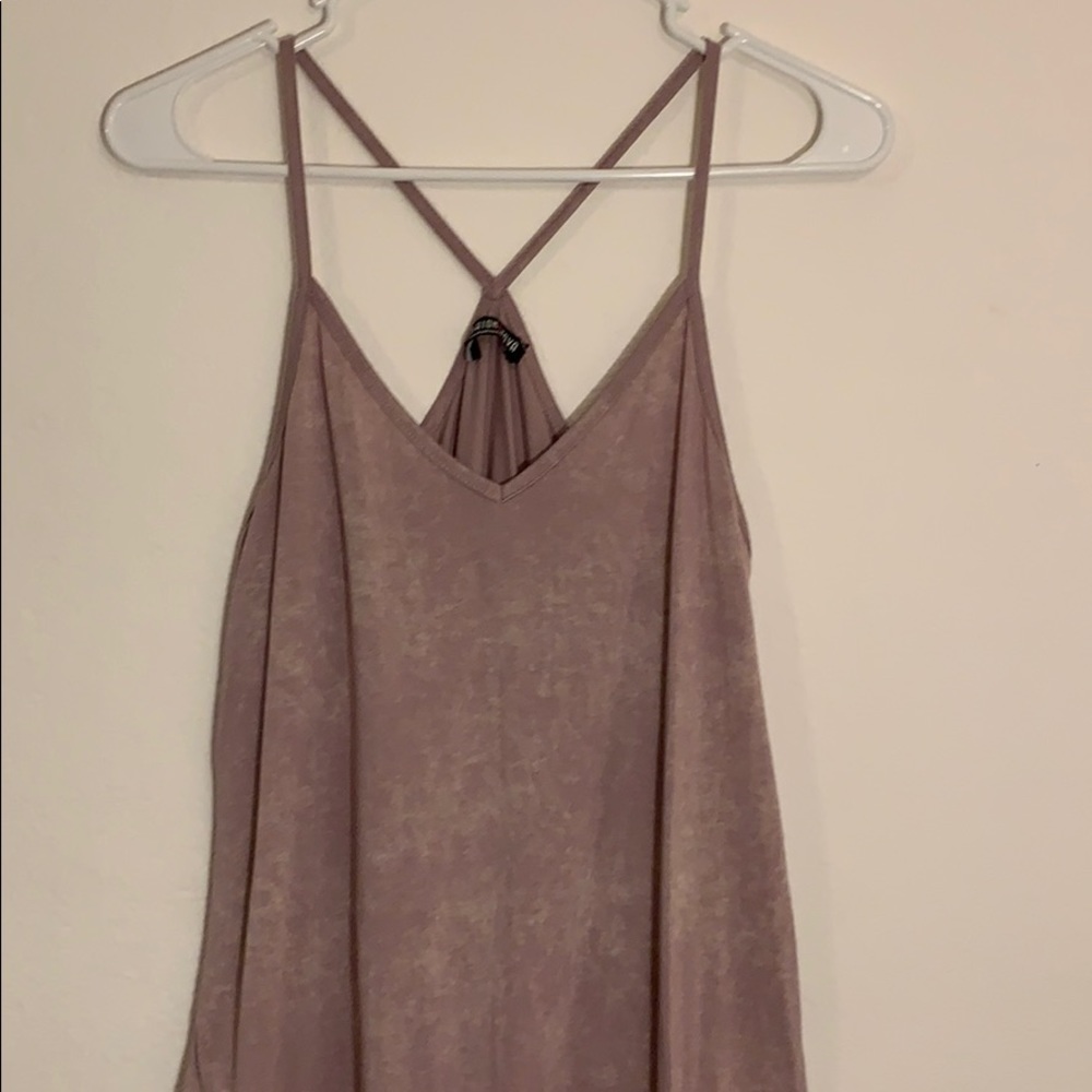 Bleached Purple Top from Fashion Nova